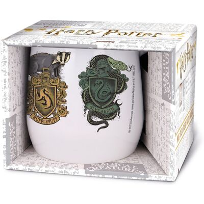 Stor Taza Mug Escudos Harry Potter . Blanco Stor Taza Mug Escudos Harry Potter . Blanco
