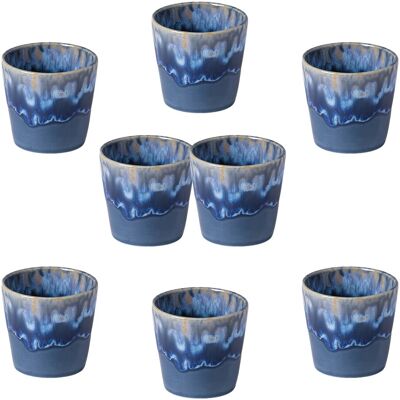 Costa Nova Set 8 tazas de café Lungo Grespresso . Azul denim Costa Nova Set 8 tazas de café Lungo Grespresso . Azul denim