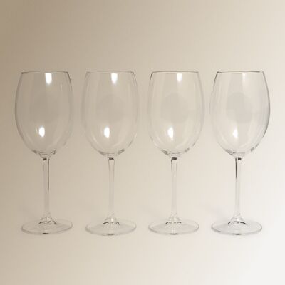 El Corte Inglés Juego de 4 copas de vino tinto Burdeos Natalia . (59 cl) El Corte Inglés Juego de 4 copas de vino tinto Burdeos Natalia . (59 cl)
