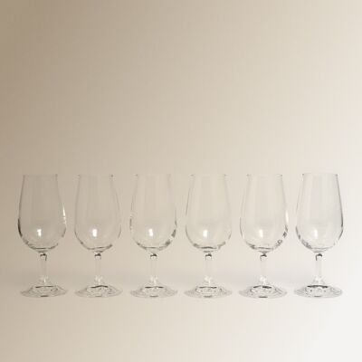 El Corte Inglés Juego de 6 copas de degustación Natalia . Cristal El Corte Inglés Juego de 6 copas de degustación Natalia . Cristal