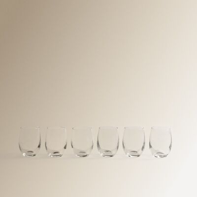 El Corte Inglés Juego de 6 vasos de licor Natalia . Cristal El Corte Inglés Juego de 6 vasos de licor Natalia . Cristal