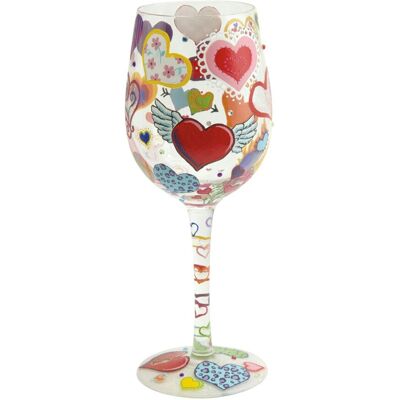 Lolita Copa de vino Heart-Rageous . Multicolor Lolita Copa de vino Heart-Rageous . Multicolor