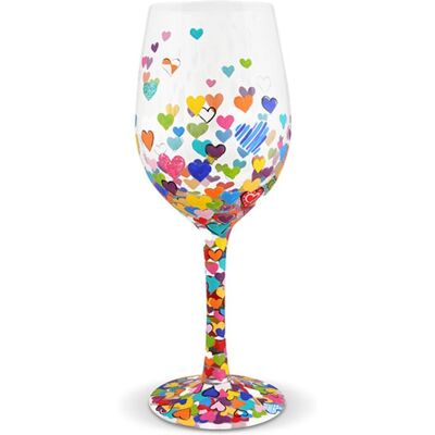 Lolita Copa de vino Heart a Million . Multicolor Lolita Copa de vino Heart a Million . Multicolor