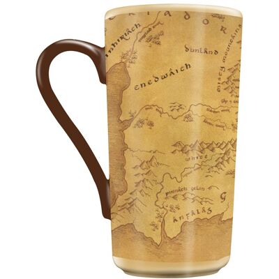 Taza XL mapra Tierra Media El Señor de los Anillos Pyramid. Amarillo Taza XL mapra Tierra Media El Señor de los Anillos Pyramid. Amarillo