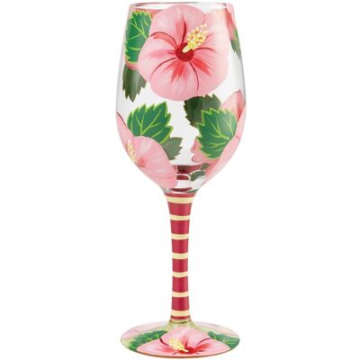Lolita Copa de vino Hibicus Dream . Rosa Lolita Copa de vino Hibicus Dream . Rosa