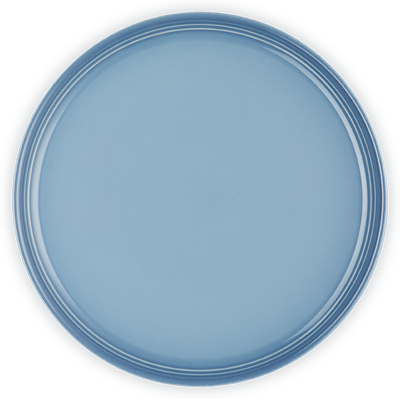 Plato hondo de cerámica de piedra Le Creuset Chambray - Plato para cenar Plato hondo de cerámica de piedra Le Creuset Chambray - Plato para cenar