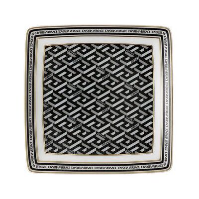 Versace Bandeja cuadrada Greca . (12 cm) Negro Versace Bandeja cuadrada Greca . (12 cm) Negro