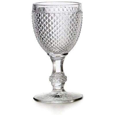 Vista Alegre Juego de 4 copas de vino blanco Bicos Incolor . Cristal Vista Alegre Juego de 4 copas de vino blanco Bicos Incolor . Cristal