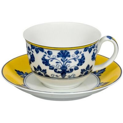 Vista Alegre Taza de té con plato Castelo Branco . Azul Vista Alegre Taza de té con plato Castelo Branco . Azul