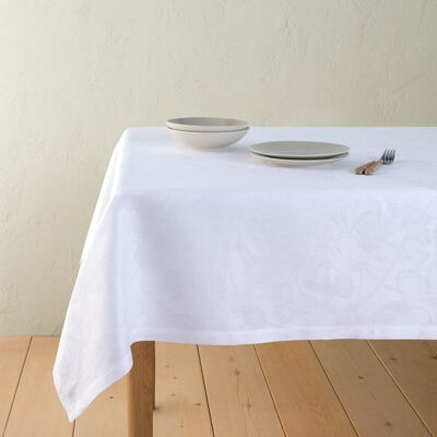 Le Jacquard FranÇais Mantel lino Tivoli . (175 x 320 cm) Blanco Le Jacquard FranÇais Mantel lino Tivoli . (175 x 320 cm) Blanco