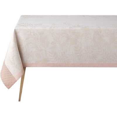 Le Jacquard FranÇais Mantel algodón Jardin D'Eden . (175 x 320 cm) Rosa claro Le Jacquard FranÇais Mantel algodón Jardin D'Eden . (175 x 320 cm) Rosa claro