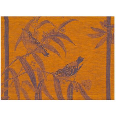 Le Jacquard FranÇais Mantel individual Voliere e. (54 x 38 cm) Nocturne Le Jacquard FranÇais Mantel individual Voliere e. (54 x 38 cm) Nocturne