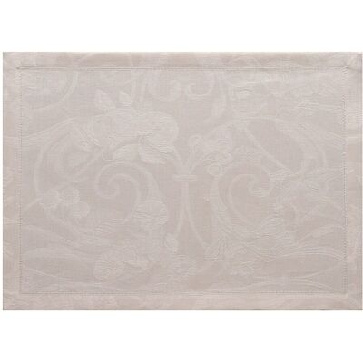 Le Jacquard FranÇais Mantel individual lino Tivoli . (38 x 50 cm) Sabbia Le Jacquard FranÇais Mantel individual lino Tivoli . (38 x 50 cm) Sabbia