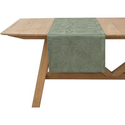 Le Jacquard FranÇais Camino de mesa Tivoli e. (50 x 150 cm) Verde Le Jacquard FranÇais Camino de mesa Tivoli e. (50 x 150 cm) Verde
