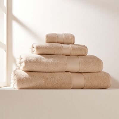 El Corte Inglés Toalla de baño Algodón Egipcio de 650 gr-m2. (Sábana de baño) Beige El Corte Inglés Toalla de baño Algodón Egipcio de 650 gr-m2. (Sábana de baño) Beige