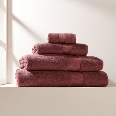 El Corte Inglés Toalla de baño Algodón Egipcio de 650 gr-m2. (Sábana de baño) Granate El Corte Inglés Toalla de baño Algodón Egipcio de 650 gr-m2. (Sábana de baño) Granate