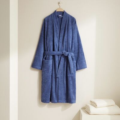 El Corte Inglés Albornoz kimono Algodón Egipcio 420 gr-m2 . (L/XL) Océano El Corte Inglés Albornoz kimono Algodón Egipcio 420 gr-m2 . (L/XL) Océano