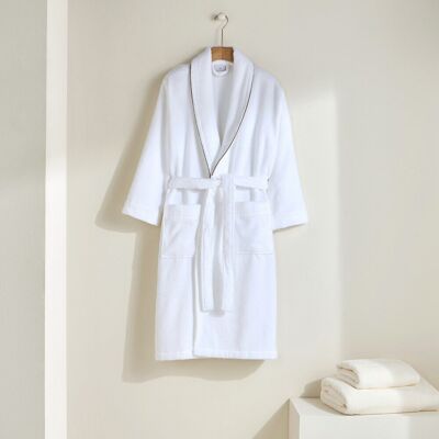 El Corte Inglés Albornoz algodón 360 gr-m2 Orgánico Luxury . (L-XL) Tostado El Corte Inglés Albornoz algodón 360 gr-m2 Orgánico Luxury . (L-XL) Tostado