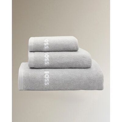 Boss Toalla de baño algodón 600 gr-m2 Edge. (Lavabo) Gris Boss Toalla de baño algodón 600 gr-m2 Edge. (Lavabo) Gris