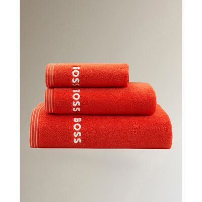 Boss Toalla de baño algodón 600 gr-m2 Edge. (Lavabo) Rojo Boss Toalla de baño algodón 600 gr-m2 Edge. (Lavabo) Rojo