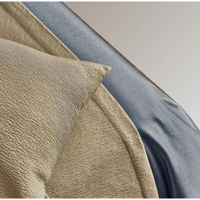 Frette Funda de cojín algodón y seda Grain Dots . (40 x 60 cm) Beige Frette Funda de cojín algodón y seda Grain Dots . (40 x 60 cm) Beige