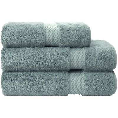 Yves Delorme Toalla de baño algodón y modal 700 gr-m² Etoile . (Tocador) Fjord Yves Delorme Toalla de baño algodón y modal 700 gr-m² Etoile . (Tocador) Fjord