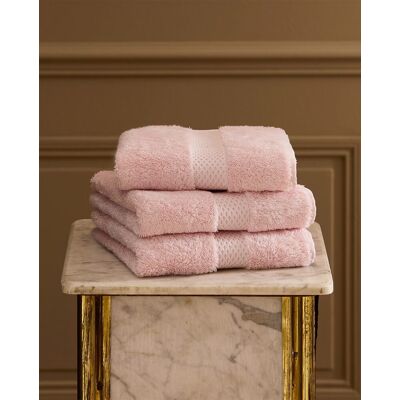 Yves Delorme Toalla de baño algodón y modal 700 gr-m² Etoile . (Baño) Rosa Yves Delorme Toalla de baño algodón y modal 700 gr-m² Etoile . (Baño) Rosa
