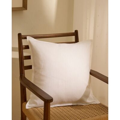 El Corte Inglés Cojín decorativo Niza. (50 x 50 cm) Blanco El Corte Inglés Cojín decorativo Niza. (50 x 50 cm) Blanco
