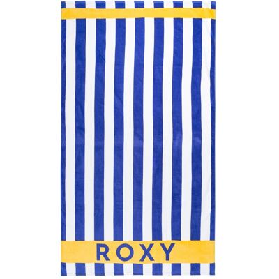 Toalla Roxy Cold Water azul amarillo blanco - Playa y piscina Toalla Roxy Cold Water azul amarillo blanco - Playa y piscina