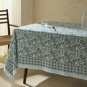 El Corte Inglés Mantel algodón Larisa . Azul 180 x 250 cm