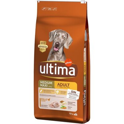 Ultima Medium Maxi Con Pollo - Comida para perros Ultima Medium Maxi Con Pollo - Comida para perros