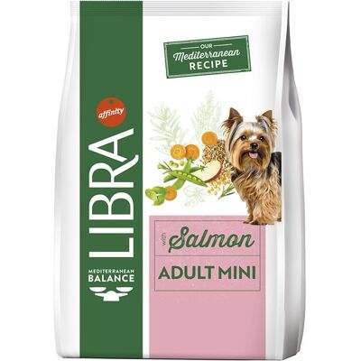 Libra Pienso para perros adultos minis salmón. (8 Kg) Libra Pienso para perros adultos minis salmón. (8 Kg)