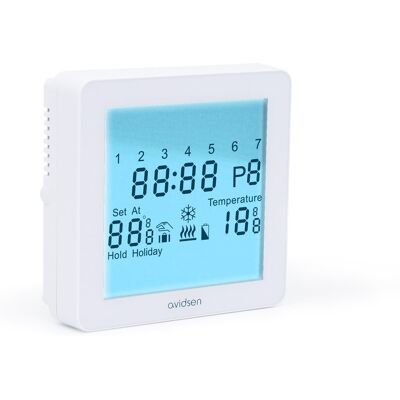 Avidsen Termostato programable wifi... Blanco Avidsen Termostato programable wifi... Blanco
