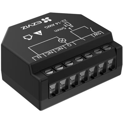EZVIZ T35WN Relé inalámbrico negro EZVIZ T35WN Relé inalámbrico negro