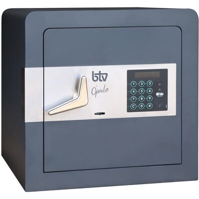Btv Caja Fuerte de Sobreponer Ópalo E-40. Antracita / Azul Btv Caja Fuerte de Sobreponer Ópalo E-40. Antracita / Azul