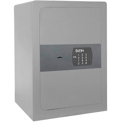 Btv Caja Fuerte Electrónica de Sobreponer Cuarzo E-55. Gris Btv Caja Fuerte Electrónica de Sobreponer Cuarzo E-55. Gris
