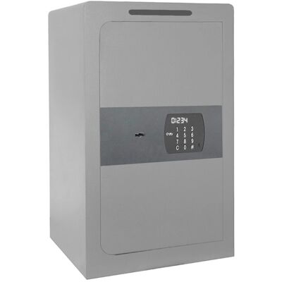 Btv Caja Fuerte Electrónica de Sobreponer Cuarzo E-70 RA. Gris Btv Caja Fuerte Electrónica de Sobreponer Cuarzo E-70 RA. Gris