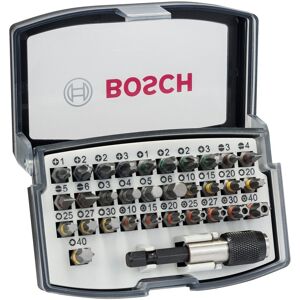 Bosch Set de Puntas con Adaptador 32 Pzs. Acero Bosch Set de Puntas con Adaptador 32 Pzs. Acero