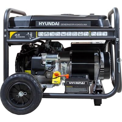 Hyundai Generador Gasolina HY10100LEK 8500W. Negro Hyundai Generador Gasolina HY10100LEK 8500W. Negro