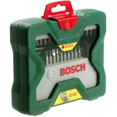 Bosch Maletín Brocas Hexagonales X-Line 43 Pzs. Verde Bosch Maletín Brocas Hexagonales X-Line 43 Pzs. Verde
