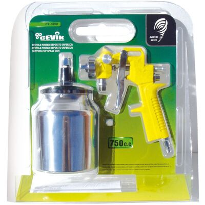 CEVIK Pistola Pintar Especial Gotelé. Amarillo CEVIK Pistola Pintar Especial Gotelé. Amarillo