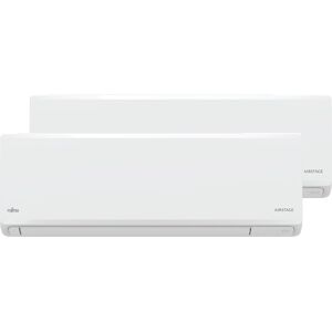 Fujitsu Aire acondicionado Multisplit 2x1 Inverter con 1.720 frig/h + 2.924 frig/h - ASY2035U11MI-KN. Blanco Fujitsu Aire acondicionado Multisplit 2x1 Inverter con 1.720 frig/h + 2.924 frig/h - ASY2035U11MI-KN. Blanco