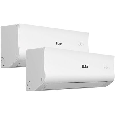 HAIER Aire acondicionado Multisplit 2x1 con 2.322 frig-h + 2.322 frig-h - TIDE R 25+25-40. Blanco HAIER Aire acondicionado Multisplit 2x1 con 2.322 frig-h + 2.322 frig-h - TIDE R 25+25-40. Blanco