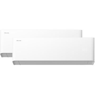 Hisense Aire acondicionado Multisplit 2x1 Inverter con 2.236 frig-h y 3.010 frig-h WiFi - 2AMW52HB912A. Blanco Hisense Aire acondicionado Multisplit 2x1 Inverter con 2.236 frig-h y 3.010 frig-h WiFi - 2AMW52HB912A. Blanco