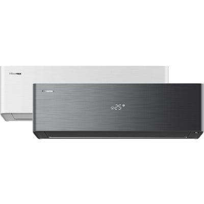 Hisense Aire acondicionado Multisplit 2x1 Inverter con 2.236 frig-h y 3.010 frig-h WiFi - 2AMW52QH912BA. Blanco / Negro Hisense Aire acondicionado Multisplit 2x1 Inverter con 2.236 frig-h y 3.010 frig-h WiFi - 2AMW52QH912BA. Blanco / Negro