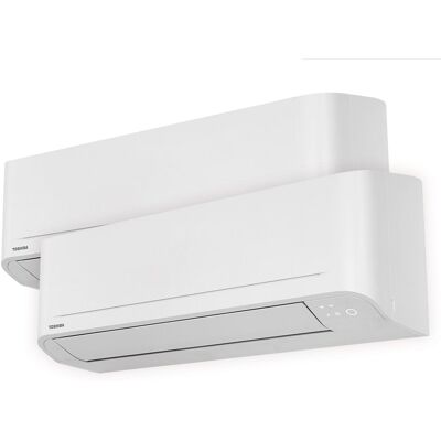 Toshiba Aire acondicionado Multisplit 2x1 Inverter con 2.150 frig-h y 3.440 frig-h - 10+10CONNECT. Blanco Toshiba Aire acondicionado Multisplit 2x1 Inverter con 2.150 frig-h y 3.440 frig-h - 10+10CONNECT. Blanco