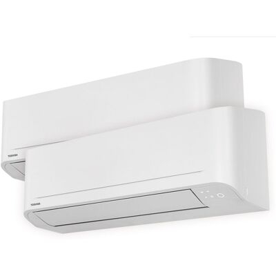Toshiba Aire acondicionado Multisplit 2x1 Inverter con 1.720 frig-h y 2.838 frig-h - 7+13CONNECT. Blanco Toshiba Aire acondicionado Multisplit 2x1 Inverter con 1.720 frig-h y 2.838 frig-h - 7+13CONNECT. Blanco