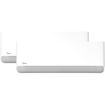 Midea Aire acondicionado Multisplit 2x1 Inverter con 2236 frig-h + 2236 frig-h - MULTI 2X1 4,2KW BREEZELESS E 2026 (09+09). Blanco Midea Aire acondicionado Multisplit 2x1 Inverter con 2236 frig-h + 2236 frig-h - MULTI 2X1 4,2KW BREEZELESS E 2026 (09+09). Blanco