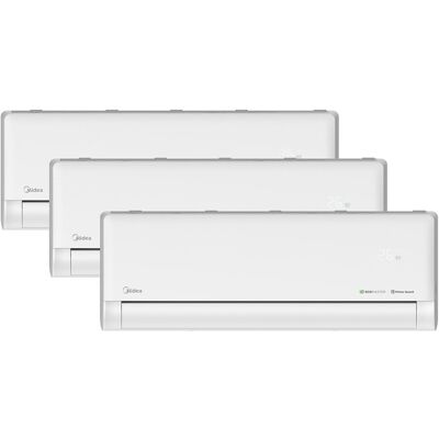 Midea Aire acondicionado Multisplit 3x1 Inverter con 2262 frig-h + 2262 frig-h + 3027 frig-h - 3X1 6,3KW Sols. Blanco Midea Aire acondicionado Multisplit 3x1 Inverter con 2262 frig-h + 2262 frig-h + 3027 frig-h - 3X1 6,3KW Sols. Blanco