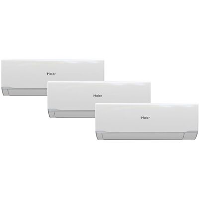 HAIER Aire acondicionado Multisplit 3x1 Inverter con 2.236 frig-h + 2.236frig-h + 3.010 frig-h - TIDE 25+25+35-55 PREMIUM. Blanco HAIER Aire acondicionado Multisplit 3x1 Inverter con 2.236 frig-h + 2.236frig-h + 3.010 frig-h - TIDE 25+25+35-55 PREMIUM. Blanco